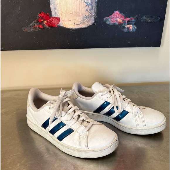 Adidas Women Adidas Grand Court 2.0 Women’s Athletic Tennis Sneaker Casual White Shoe Size 9